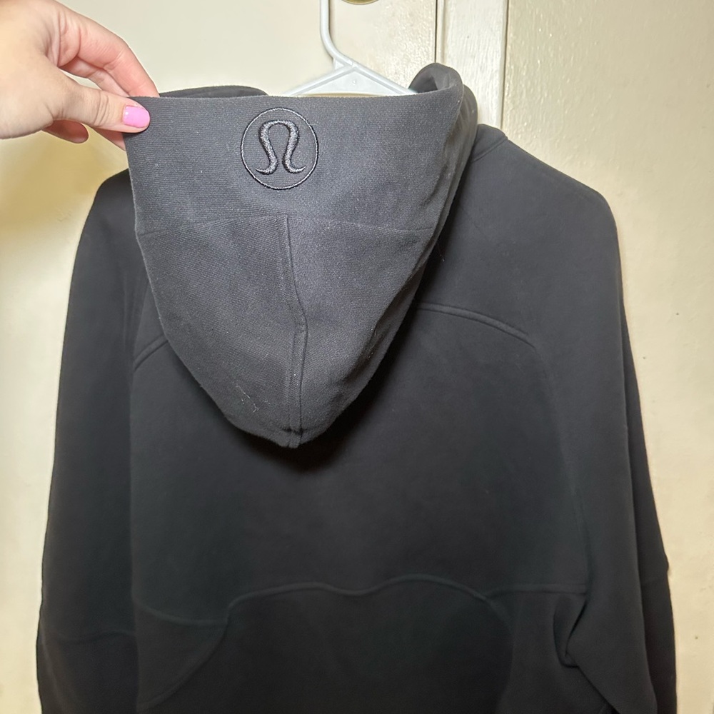 Lululemon Charcoal Gray Zip-Up Hoodie